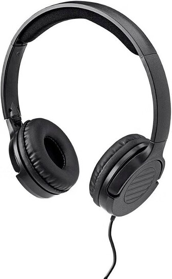 Monoprice 113191 Hi-Fi On-Ear Headphones with Mic :