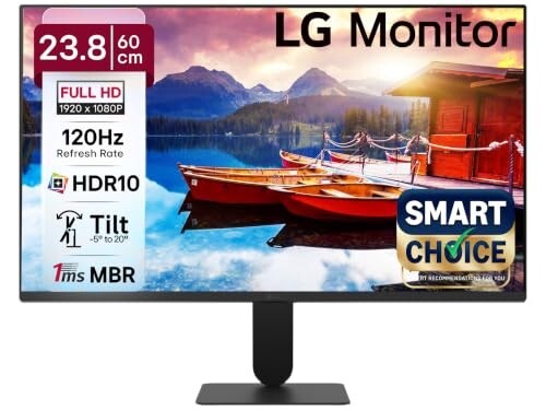 LG24U411A-BN Smartchoice 60 cm (24-inch) Full HD (1920 x 1080) IPS Monitor