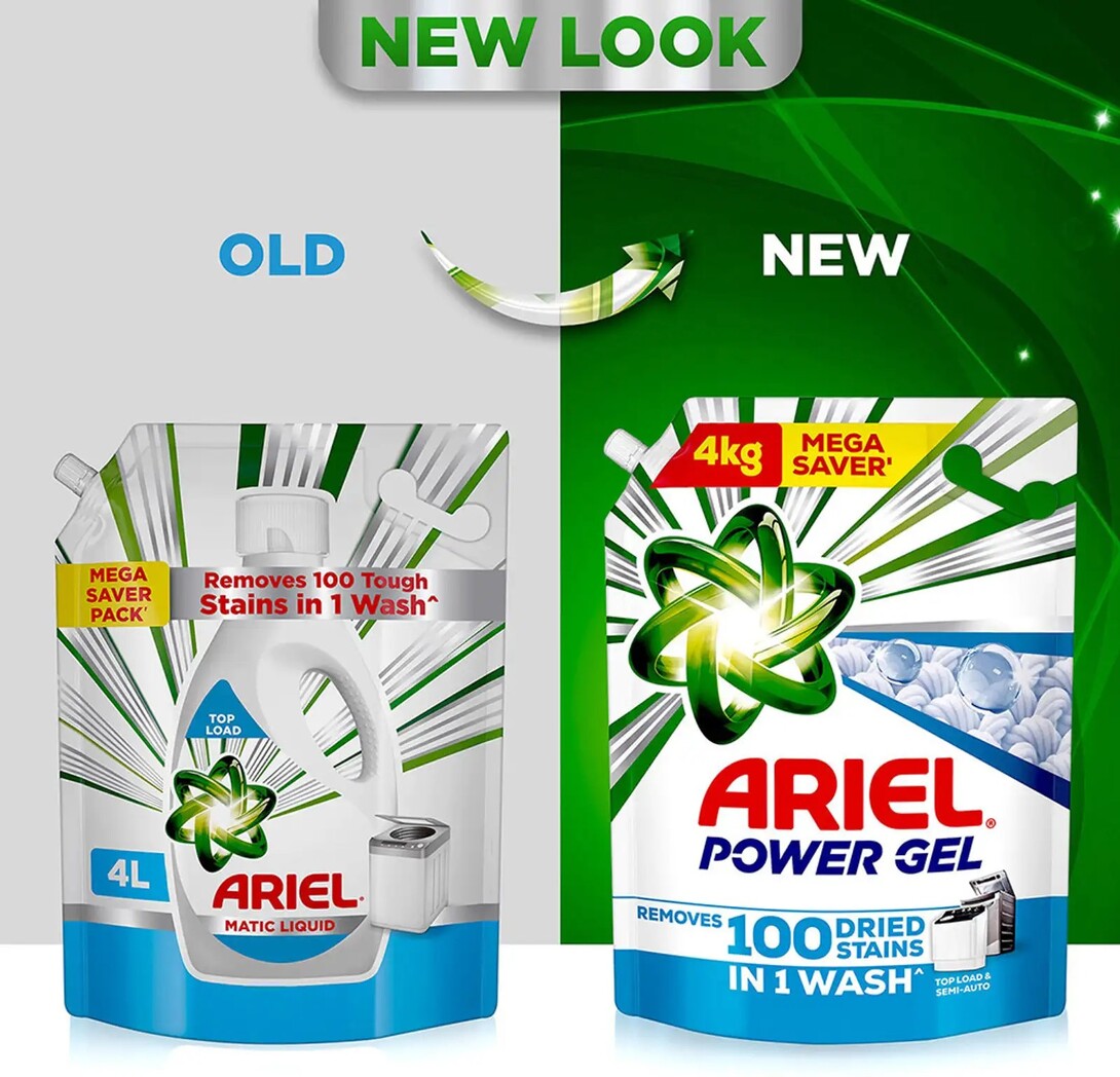 Ariel Topload Stain Fresh Liquid Detergent (4 kg)
