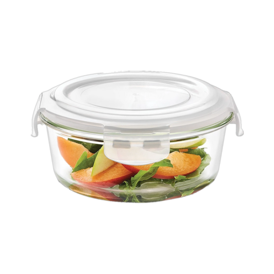 BOROSIL Glass Grocery Container - 400 ml (Clear)