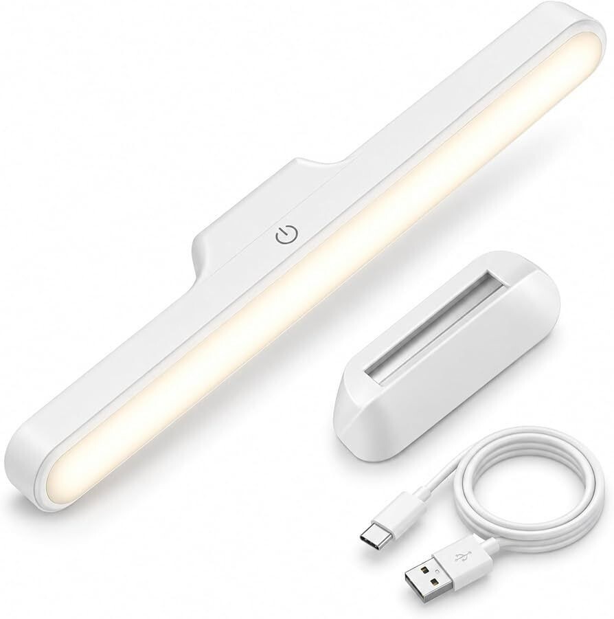 USB Rechargeable LED Light Bar with Detachable Magnetic Base | Desidime