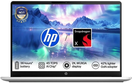 {Price Drop} HP Omnibook 3 Next Gen AI PC Snapdragon X - (8 GB/512 GB SSD) Laptop