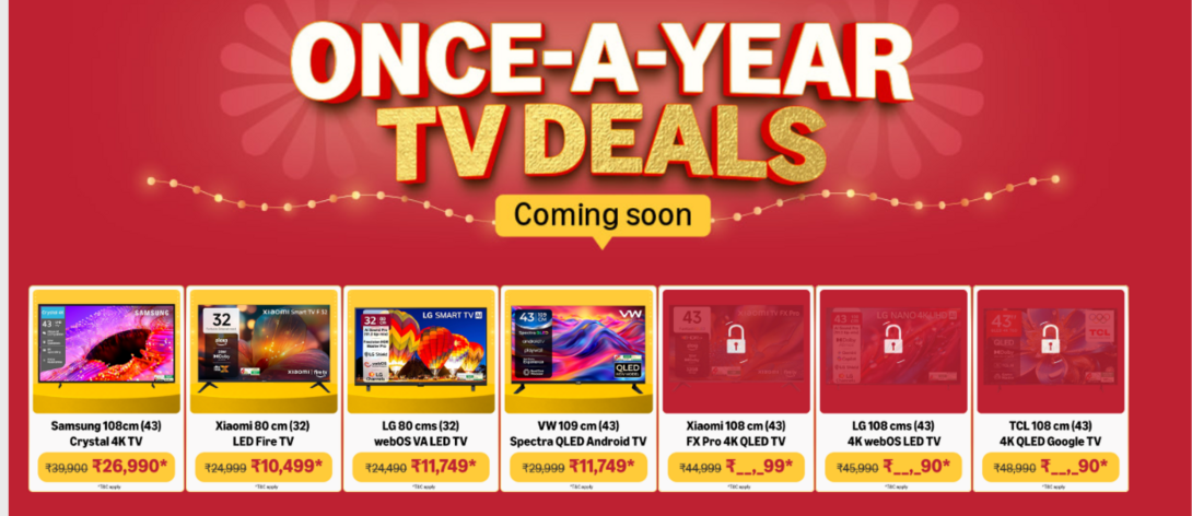 Amazon Once in Year Lowest Price Deals on Smart TVs Revealed!
