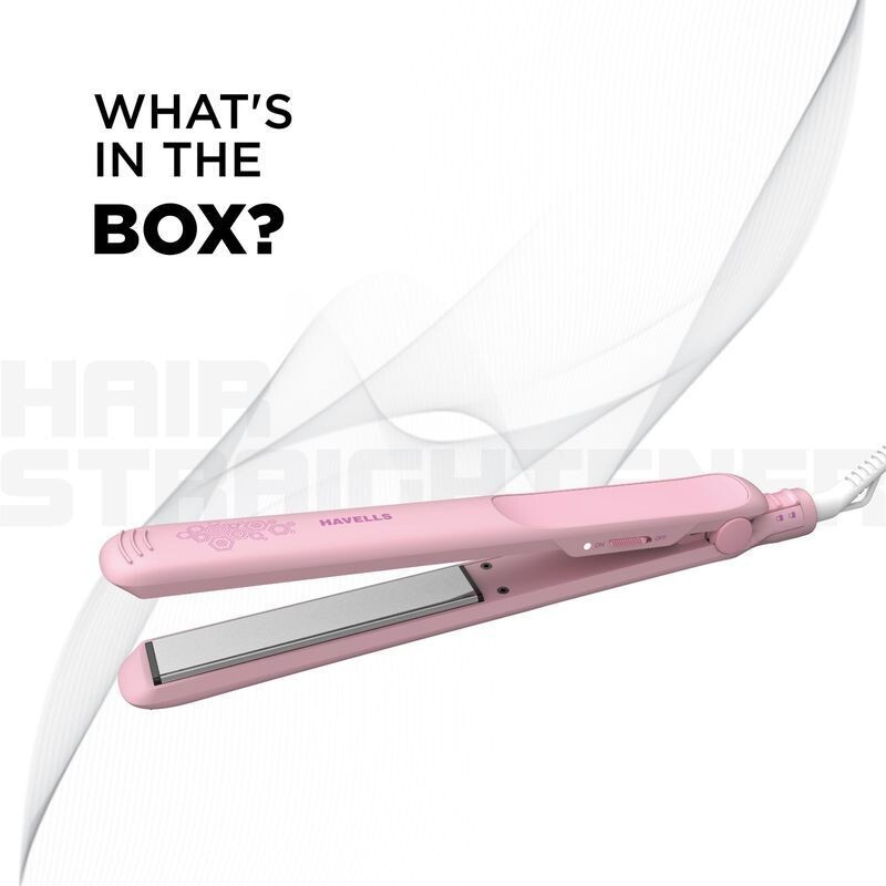 HAVELLS HS4104P Hair Straightener (Pink) - Supercoin Deal