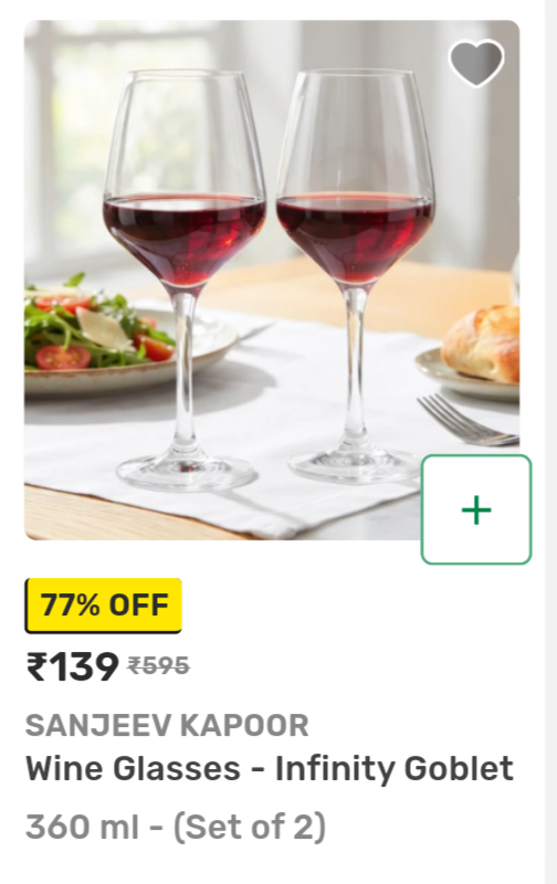 Bigbasket - Sanjeev Kapoor Costa Borosilicate Glass with Gift Box ...