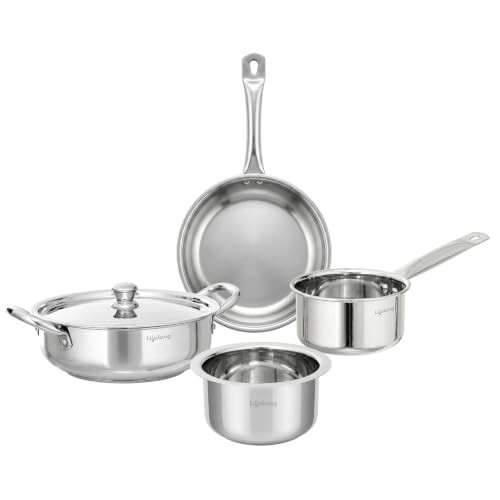 Lifelong Stainless Steel Cookware Set of 5