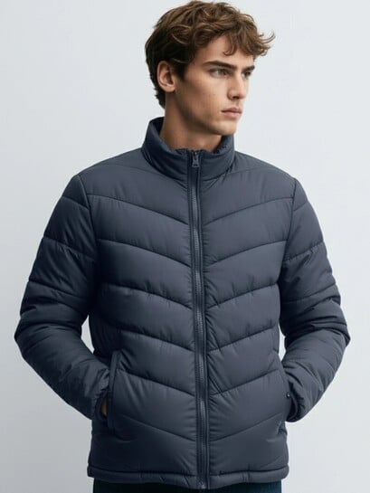 HIGHLANDER Men Solid Puffer Jacket