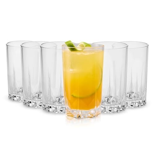 CELLO Estonia Glass Tumbler Set 310 ml Set of 6 [20% Coupon]