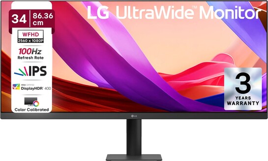LG UltraWide 87.0 cm (34 inches) WFHD LED Backlit IPS Panel Monitor