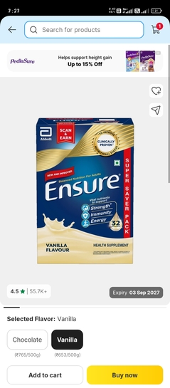 Ensure@1075/kg