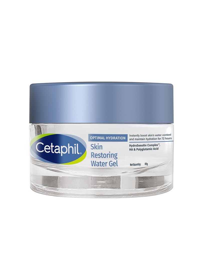 Cetaphil Optimal Hydration Restoring Water Gel With Hyaluronic & Polyglutamic Acid 48 G - Day Cream for Unisex 