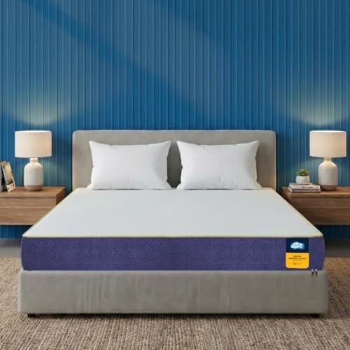 Centuary Mattresses Sleepables 8-Inch King Size Orthopedic Memory Foam Mattress | 10 Years Warranty | (78x72x8) [Coupon + SBI Card] 