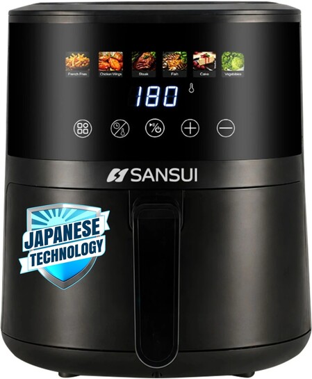 Sansui Kurkura Magic 5L With 85% Less Oil Consumption, Digital To...more
