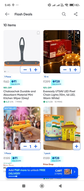 Flash Deals on Instamart 
