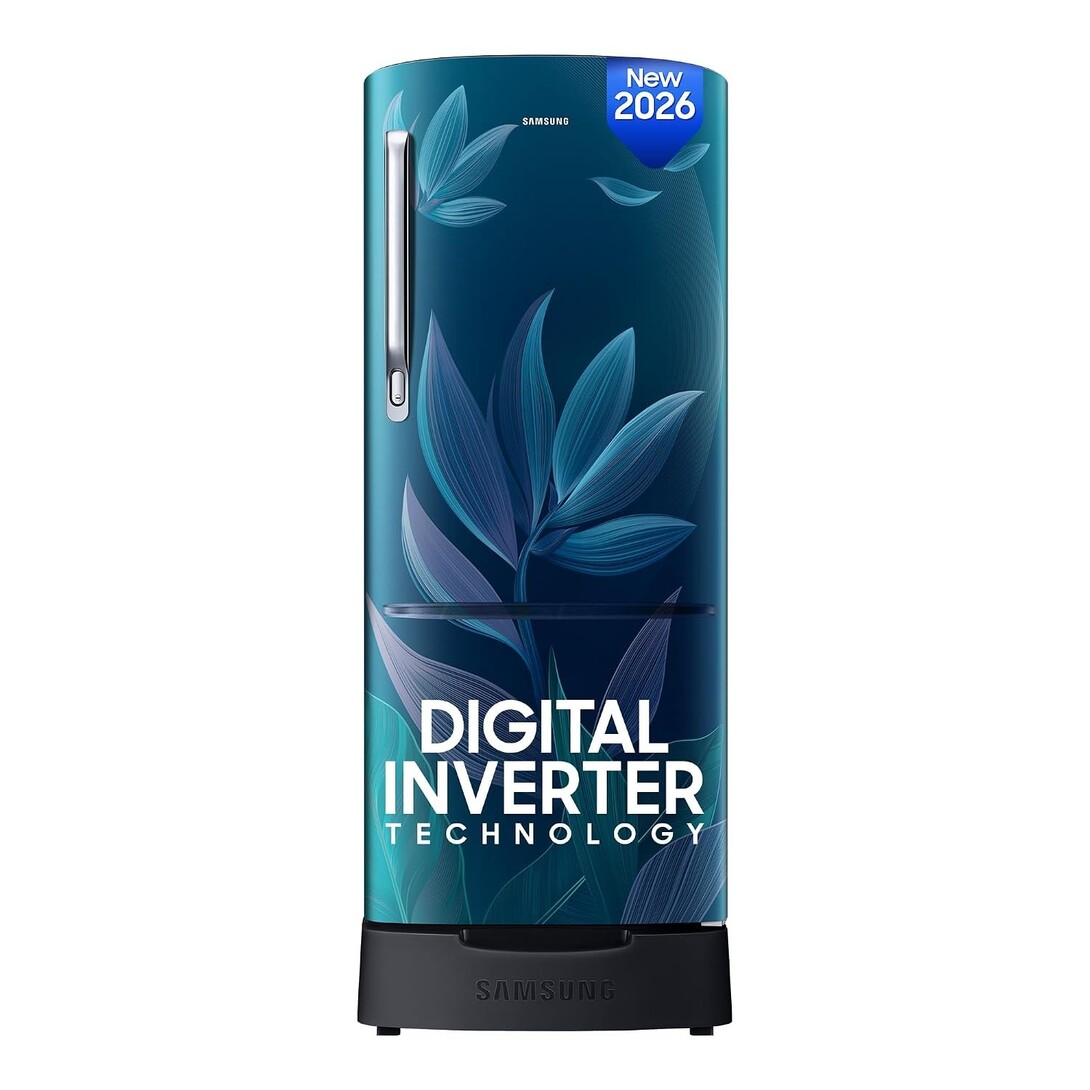 Samsung 183 L, 4 Star, Digital Inverter, Direct-Cool Single Door Refrigerator 