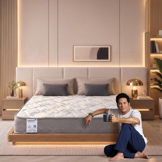 Livpure Smart Ortho CURVX Memory Foam Orthopedic Mattress