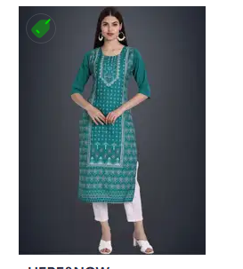 MYNTRA BFF Specials - Women Kurta and Kurtis Under 134