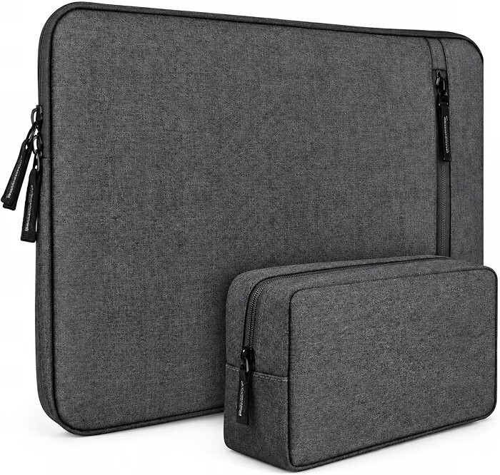 15.6-Inch Water-Resistant Laptop Sleeve with Handle - Pack of 2