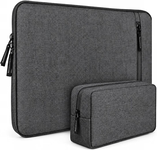15.6-Inch Water-Resistant Laptop Sleeve with Handle - Pack of 2