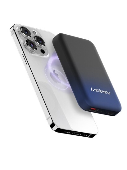 Buy Ambrane 10000mAh Magsafe Wireless Power Bank, 22.5W For IPhone & Android - Power Bank for Unisex 32723926 | Myntra