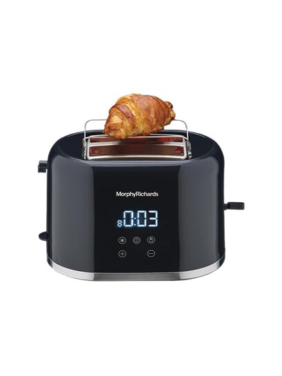 Morphy Richards Windsor Series Digital 2 Slice Pop Up 800 W Toaster 