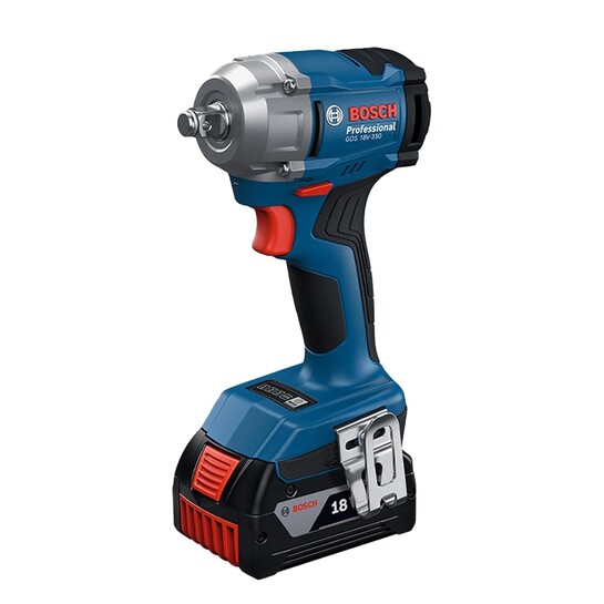 BOSCH GDS 18V-350 Cordless Impact Wrench for Car & Professional Use