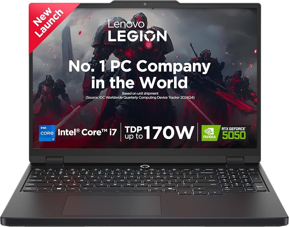 Lenovo Legion 5 2025 Intel Core i7-13650HX | NVIDIA RTX 5050 8GB with 2 Year Onsite Warranty + 2 Year ADP + 2 Year Legion Ultimate Support