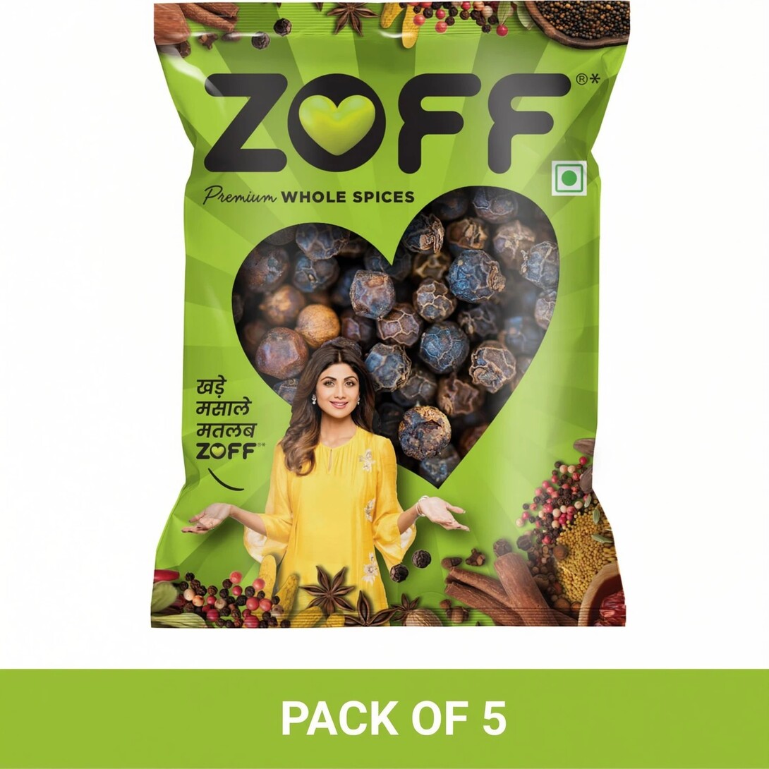 zoff Black Pepper Whole (5 x 100 g)
