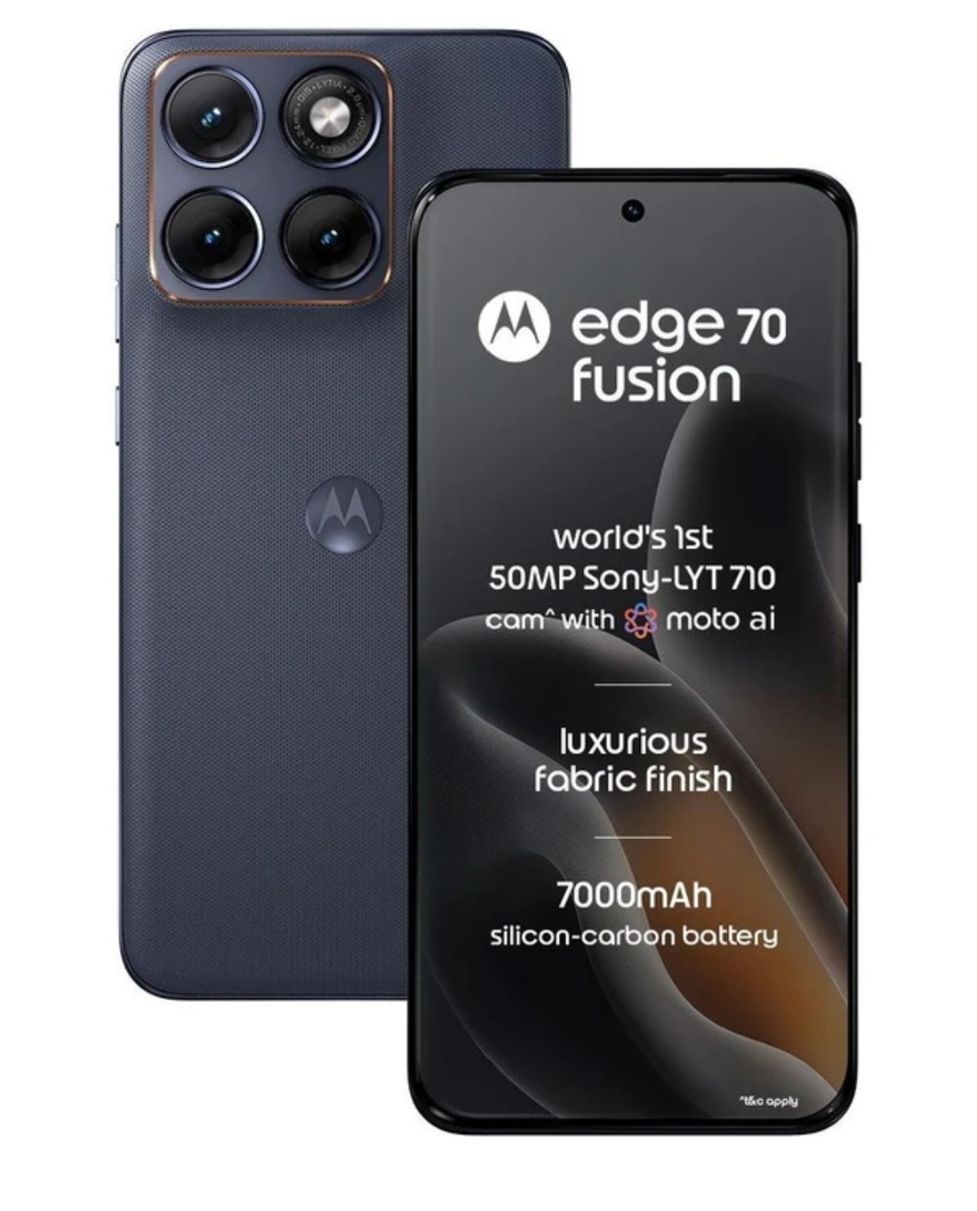 MOTOROLA  Edge 70 Fusion (Pantone SILHOUETTE, 512 GB) (12 GB RAM)