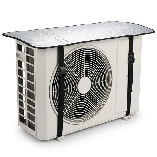 AC Outdoor Unit Protector Cover | Waterproof & Heat Resistant Insulation Sheet | Heavy Duty AC Outdoor Cover for 1 Ton Split AC | Sun, Rain & Dust Protection