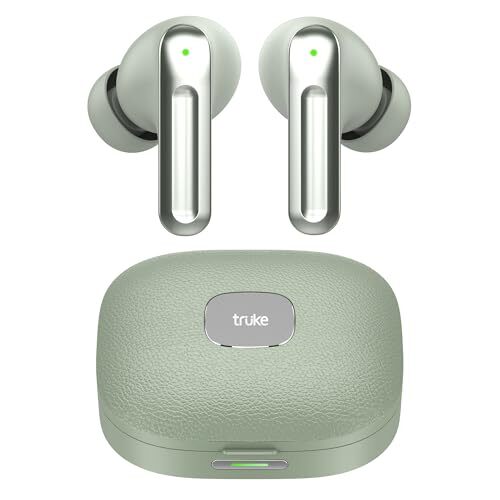 truke Mega 9 True Wireless Earbuds (Forest Green)