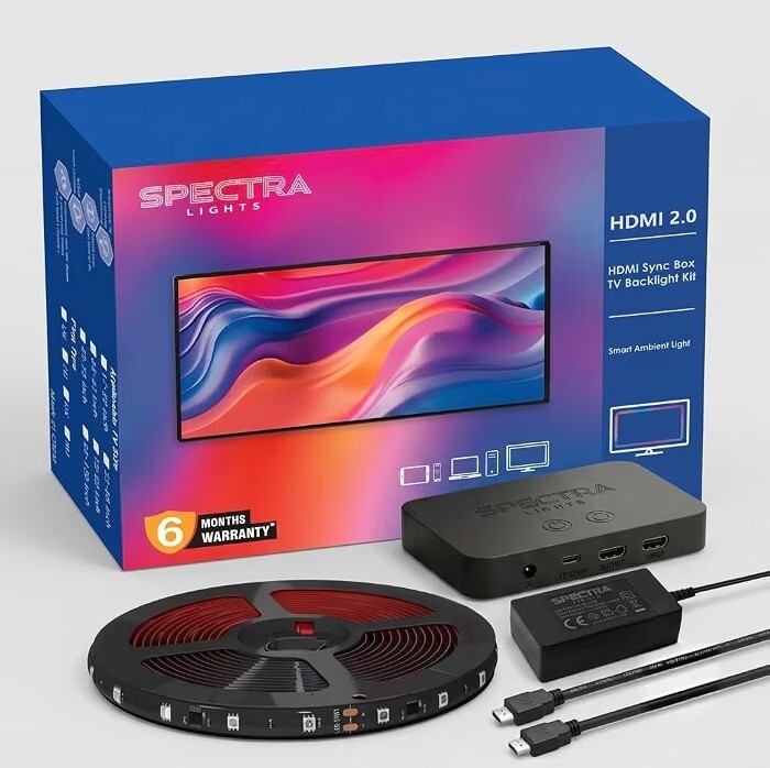 Spectra Lights HDMI Sync Box 2.0 TV LED Backlight