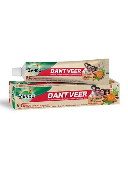 Zandu Dantveer Irimedadi Oil 9-in-1 Protection Toothpaste
