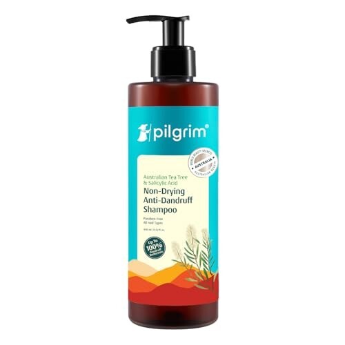 Pilgrim Australian Tea Tree Non-Drying Anti-Dandruff Shampoo - 400ml