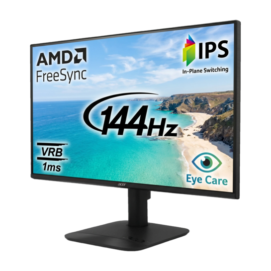 Acer KA2 Series 60.45 cm (24 inch) Full HD LED Backlit IPS Panel with 6 axis Color Adjustment,