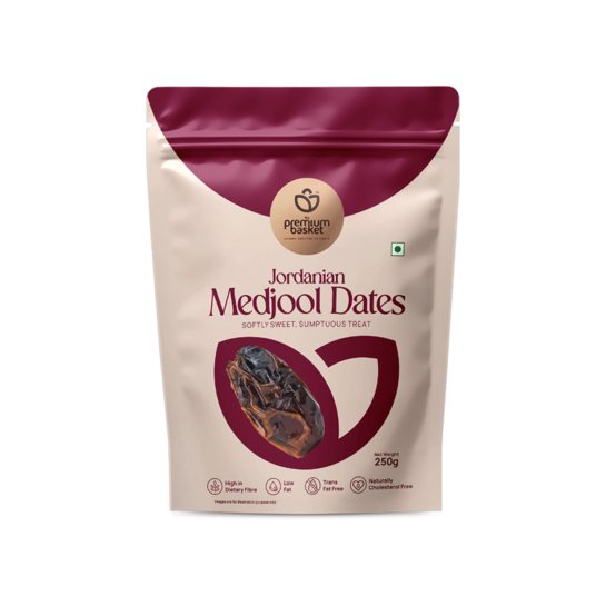 Blinkit - The Premium Basket Jordanian Medjool Dates and California Almonds (250gm)