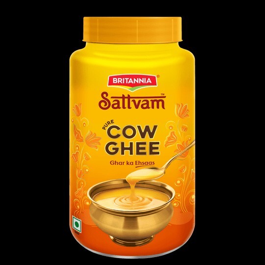JioMart - Britannia Sattvam Pure Cow Ghee 500ml (location specific)