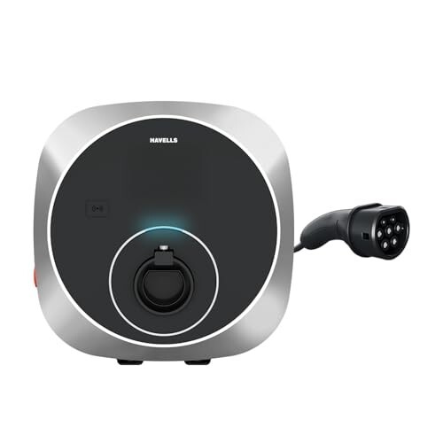 Havells 7.4 kW MotrON Select PRO Smart EV Charger|2m & 5m Output TPU Cable| Wi‑Fi, GSM, 4G| OCPP 1.6| ARAI & IEC|IP66, IK10 & UV Safe|10+ Electrical Safety Features|2 Yr Warranty