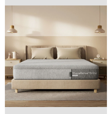 Wakefit ShapeSense Orthopedic Classic Memory Foam 6 inch Double High Resilience (HR) Foam Mattress (L x W: 72 inch x 48 inch)