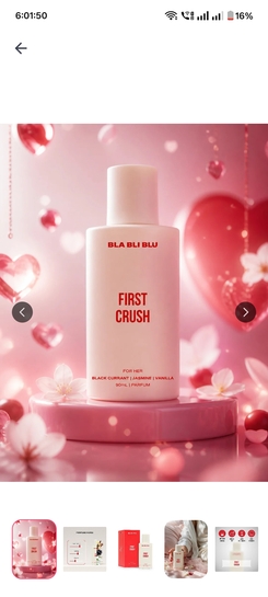 Bla Bli Blu Women First crush Parfum at huge discount @259 worth 1299