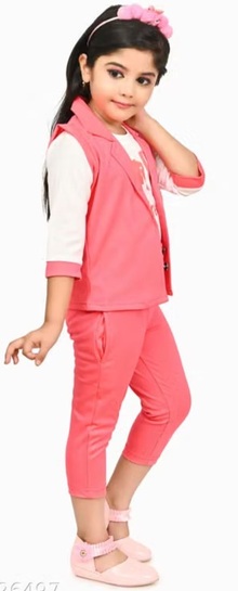 Chandrika Lifestyle New Trendy Top and Trouser combo set for Girls