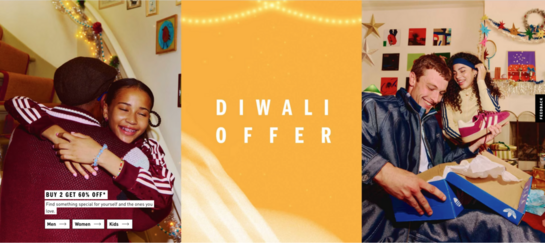 Diwali Sale - Buy 2 get 60% Off