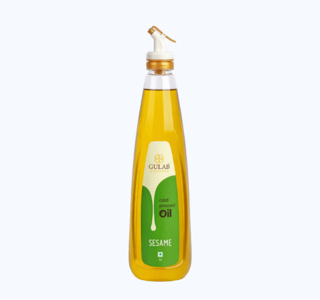 Zepto - Gulab Sesame ((Til-Gingelly) Cold Pressed Oil | Bottle 1L