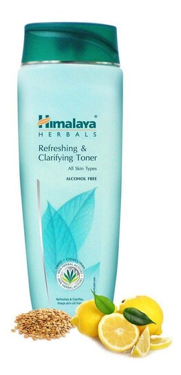 Himalaya Refreshing and Clarifying Toner liquid with Citrus Limon, Lentil and Boerhavia Root, Pack of 1, 100ml