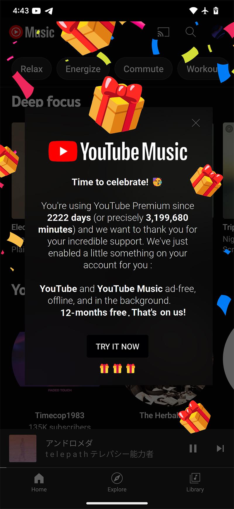 YouTube Premium 12 Months Free offer! Check Details | DesiDime