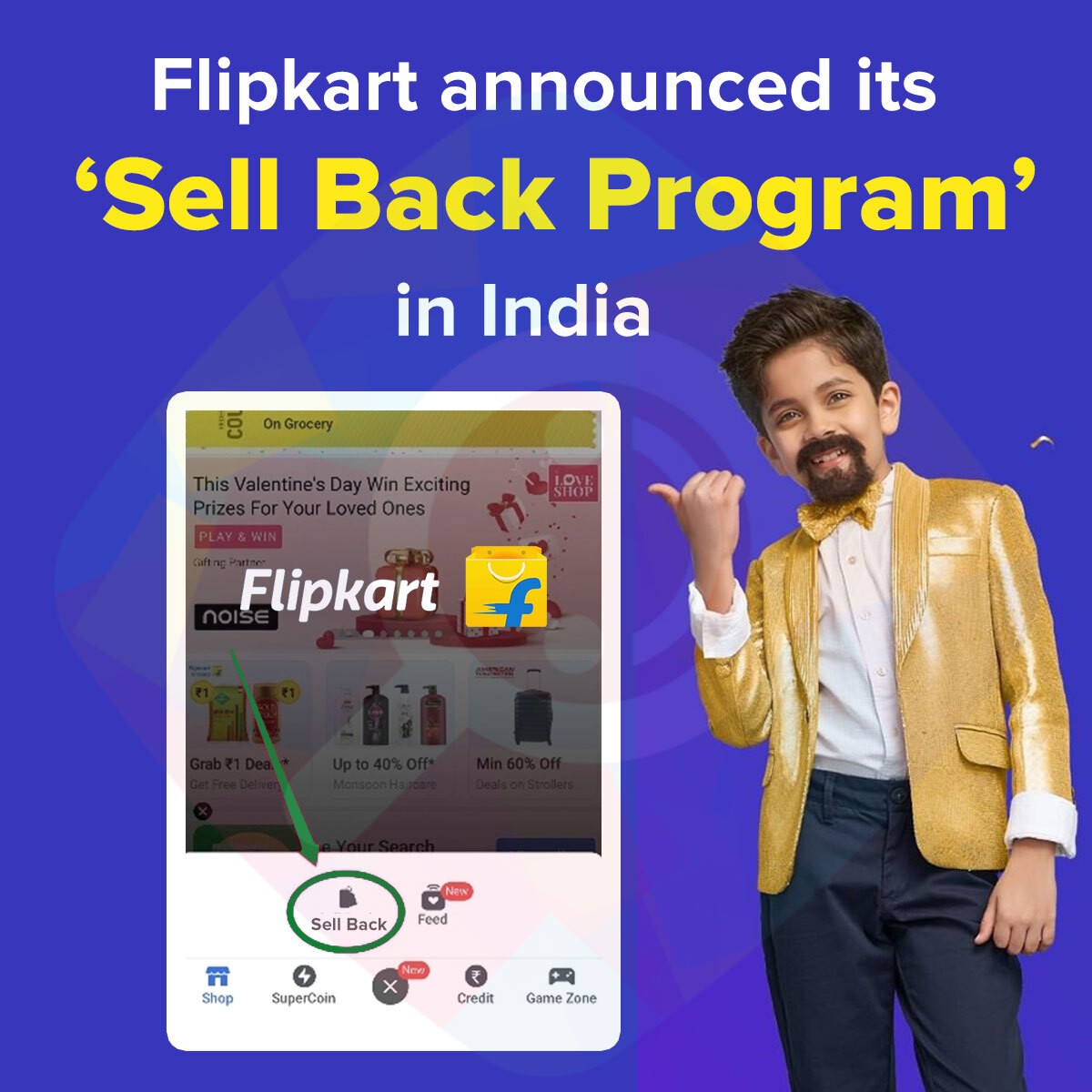 Flipkart announced its 'Sell Back Program' in India. Sell and ...