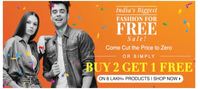 Limeroad Fashion Sale Buy 2 Get 1 free On Clothing And Accesories