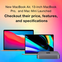 New MacBook Air, MacBook Pro, and Mac Mini launched with Apple M1 Chip : Price, Features, and Specifications Inside