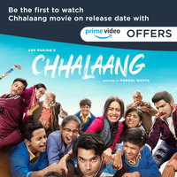 Be the first to watch Chhalaang movie on release date with amazing Amazon Prime Offers