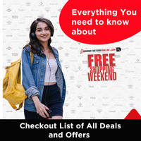 Know Everything about Brand Factory Free Shopping Weekend Sale : Checkout List of All Deals and Offers